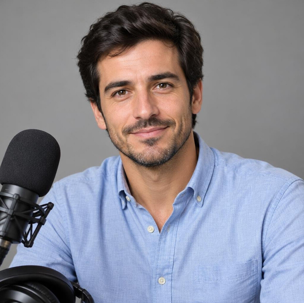 Portrait of a young man with neat hair and a calm look